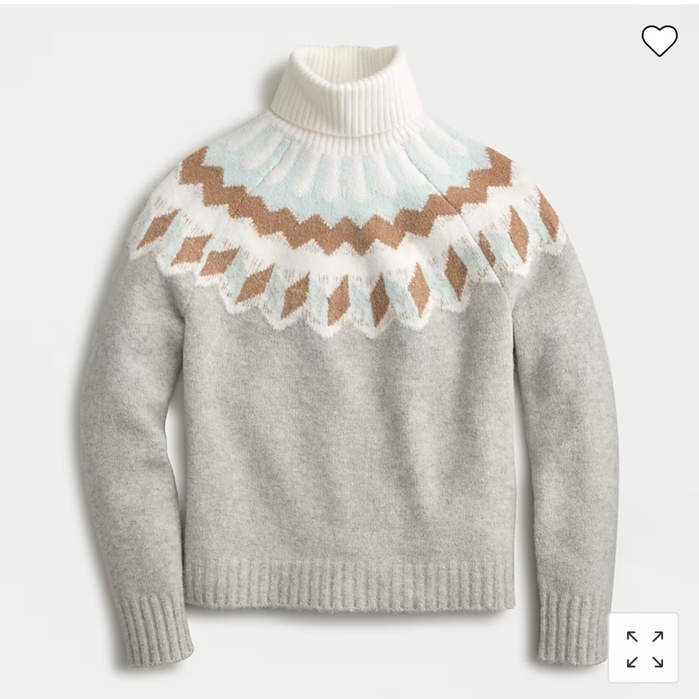 J crew fair Isle sweater